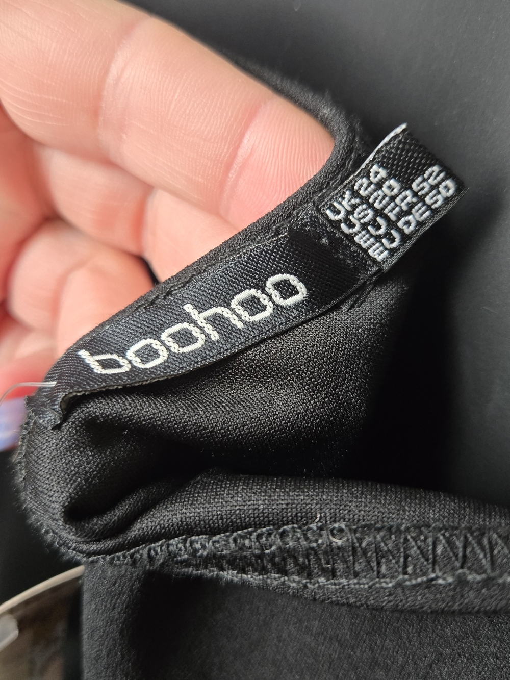 Boohoo Plus Black - Ruffle Dress - Picture 12 of 12